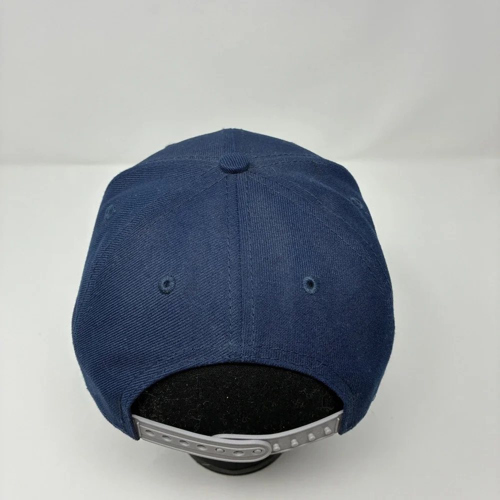 New Era Dallas Cowboys Youth‎ 9FIFTY Snapback Hat Navy Blue Grey Stripe NFL Cap